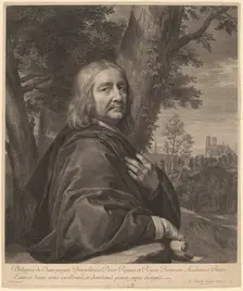 Philippe de Champaigne, 1676. Creator: Gerard Edelinck