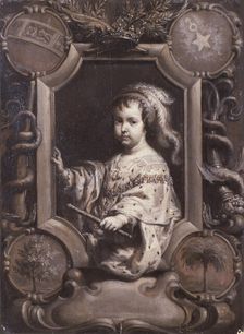 Philippe I, Duke of Orléans (1640-1701), c 1643. Creator: Egmont, Justus van (1601-1674)
