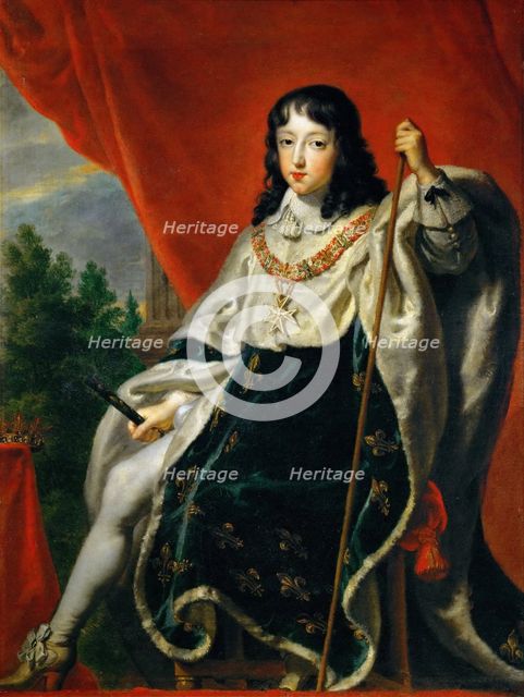 Philippe I, Duke of Orléans (1640-1701), c. 1650. Artist: Egmont, Justus van (1601-1674)