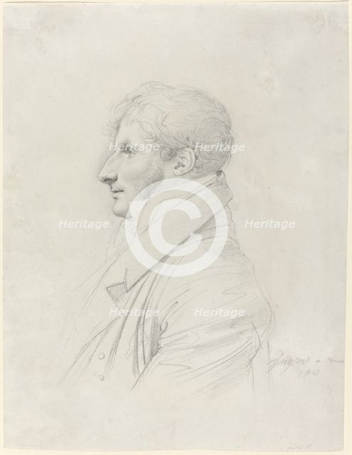Philippe Mengin de Bionval, 1812. Creator: Jean-Auguste-Dominique Ingres.