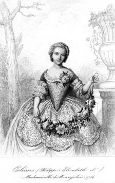 Philippine Elisabeth d'Orleans, Mademoiselle de Beaujolais
