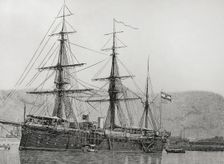 Philippine Revolution (1896-1898): the "Reina Cristina", 1898. Creator: Unknown