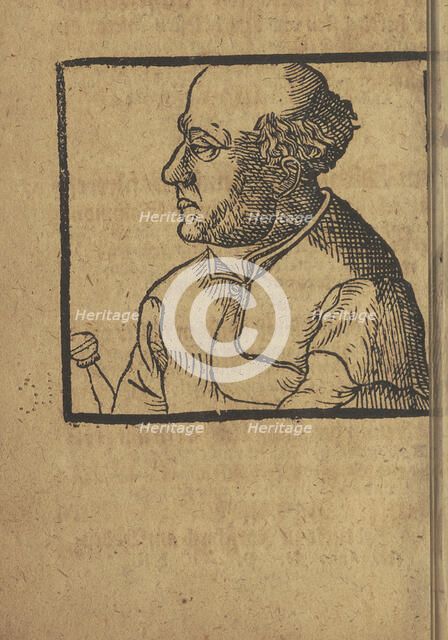 Philippus Theophrastus Aureolus Bombastus von Hohenheim (Paracelsus), 1599. Creator: Anonymous.