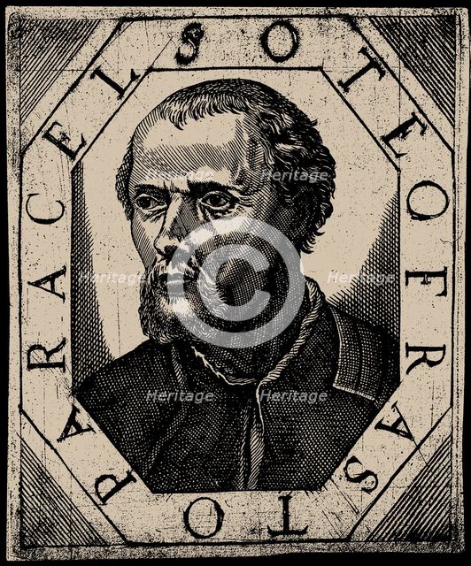 Philippus Theophrastus Aureolus Bombastus von Hohenheim (Paracelsus), 1666. Creator: Anonymous.