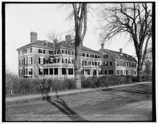Phillip's Inn and old Harriet Beecher Stowe house, Andover, Mass., c1904. Creator: Unknown