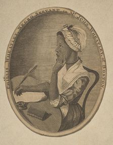 Phillis Wheatley, Negro Servant to Mr. John Wheatley of Boston, ca. 1773. Creator: Unknown
