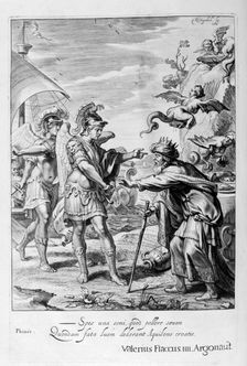 Phineus is delivered from the Harpies by Calais and Zethes, 1655. Creator: Unknown