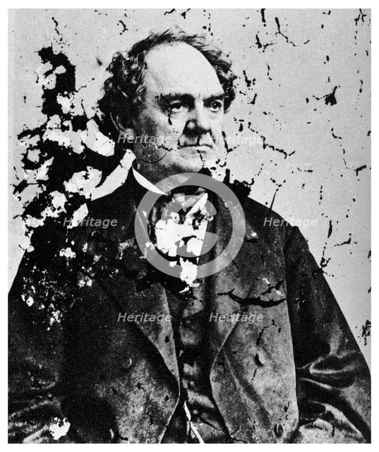 Phineas Taylor Barnum, American showman, c1865 (1955). Artist: Unknown