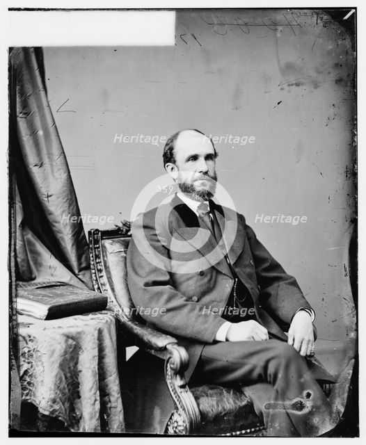 Phineas Warren Hitchcock of Nebraska, between 1860 and 1875. Creator: Unknown.