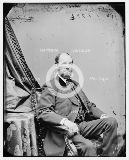 Phineas Warren Hitchcock of Nebraska, between 1860 and 1875. Creator: Unknown.