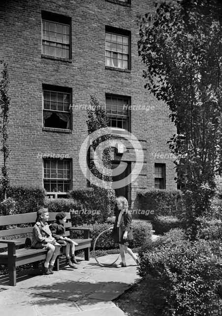 Phipps Garden Apartments, 5101 39th Ave., Long Island City, 1940. Creator: Gottscho-Schleisner, Inc.