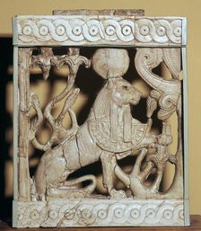 Phoenician ivory panel from a piece of furniture