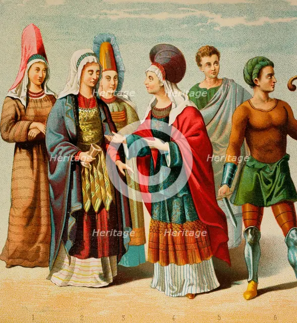 Phoenicians, Iberian Peninsula, Ancient History, (1877).  Creator: Unknown.