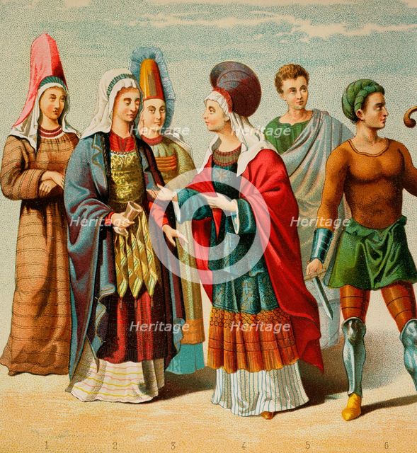 Phoenicians, Iberian Peninsula, Ancient History, (1877).  Creator: Unknown.
