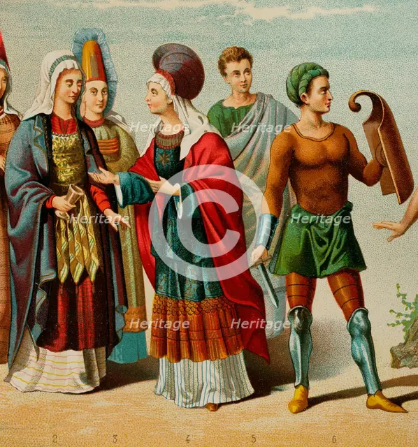 Phoenicians, Iberian Peninsula, Ancient History, (1877).  Creator: Unknown.