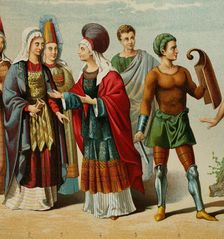 Phoenicians, Iberian Peninsula, Ancient History, (1877). Creator: Unknown