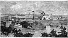 Phoenix Iron and Bridge Works, Phoenixville, Pennsylvania, USA, 1873