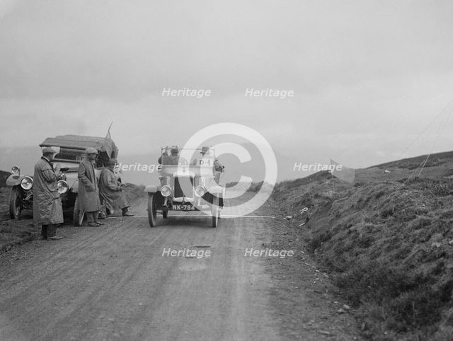 Phoenix of J van Hooydonk competing in the Scottish Light Car Trial, 1922. Artist: Bill Brunell.