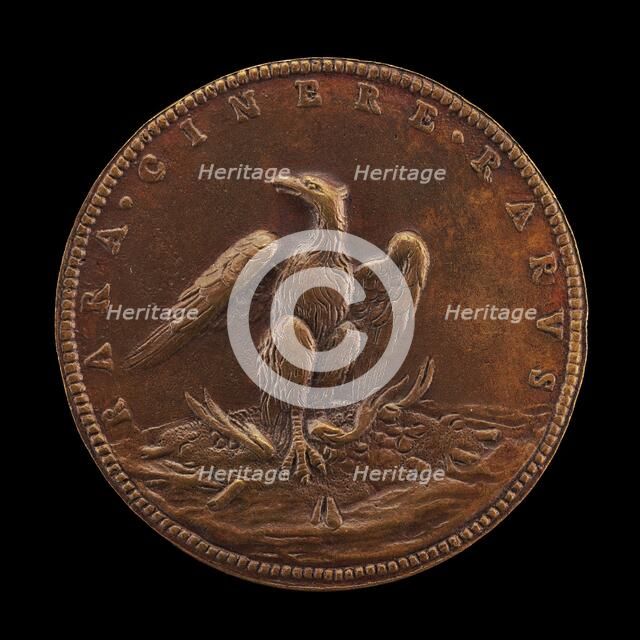 Phoenix [reverse], 1620. Creator: Abraham Dupre.