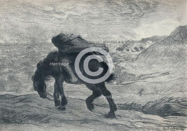 'Phoebus et Boree', 19th century. Artist: Jean Francois Millet.