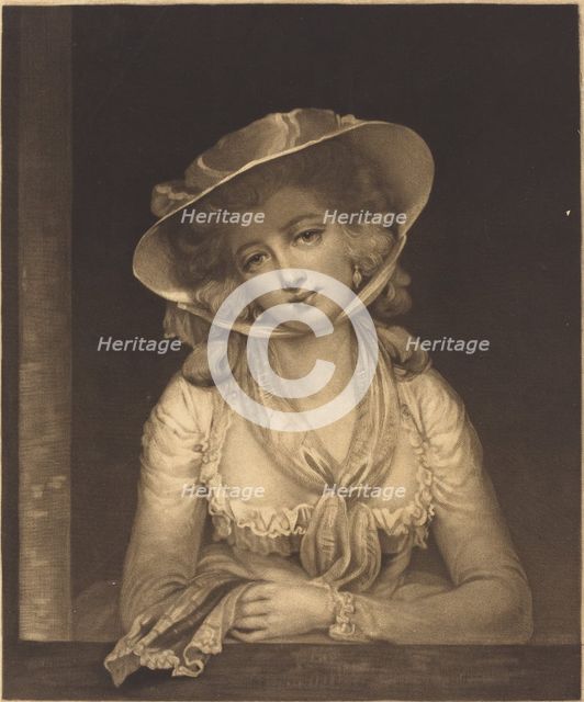 Phoebe Hoppner, published 1784. Creator: John Raphael Smith.