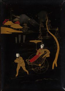 Photo album (empty), 1860-1900. Creator: Anon