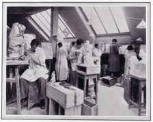 Photo from The Sphere of L.C.C. Central School of Arts and Crafts in Southampton Row..., c1925. Creator: Unknown