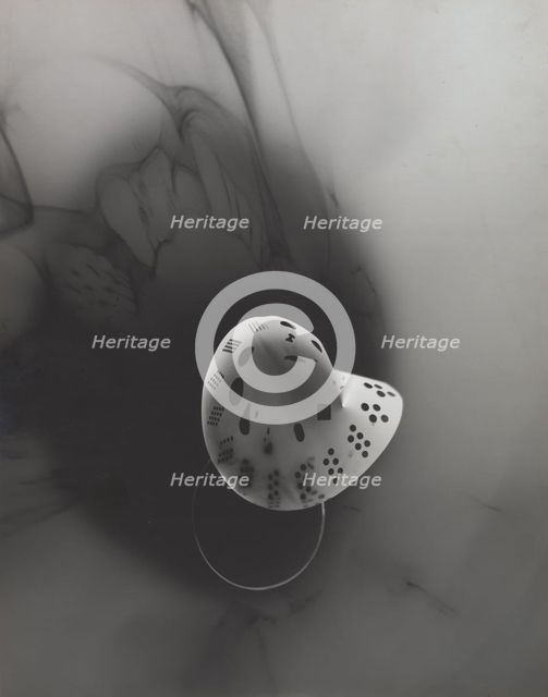 Photogram, 1939. Creator: Moholy-Nagy, Laszlo (1895-1946).