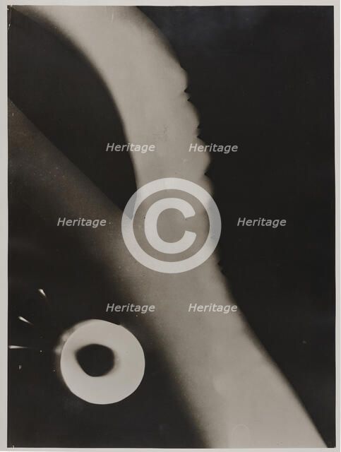 Photogram, c.1925. Creator: Moholy-Nagy, Laszlo (1895-1946).