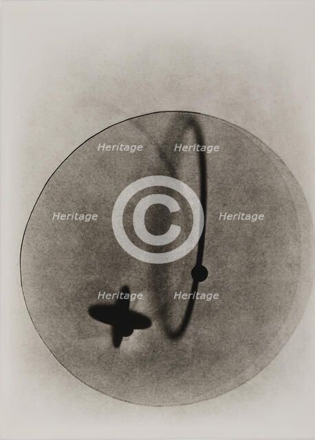 Photogram (positive), 1924. Creator: Moholy-Nagy, Laszlo (1895-1946).
