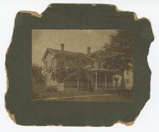 Photograph of the John H. Scott family home, July 2, 1900. Creator: Unknown