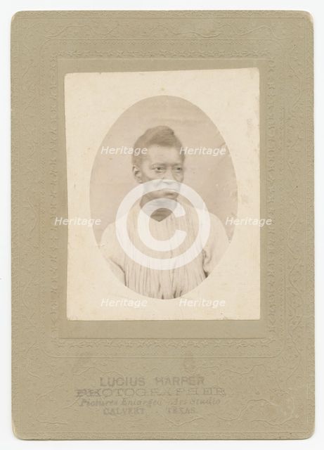 Photograph of a woman, ca. 1910. Creator: Lucius Harper.