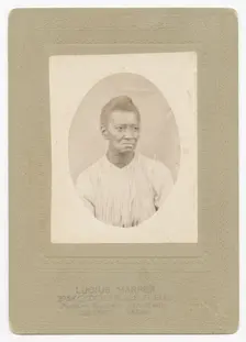 Photograph of a woman, ca. 1910. Creator: Lucius Harper