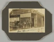 Photograph of B.C. Franklin and unidentified men in Ardmore, Oklahoma, 1910. Creator: Unknown