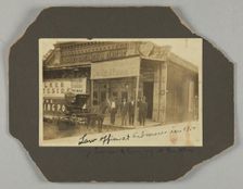 Photograph of B.C. Franklin and unidentified men in Ardmore, Oklahoma, 1910. Creator: Unknown