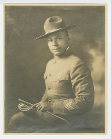Photograph of Bosey E. Vick, 1914-1918. Creator: Unknown