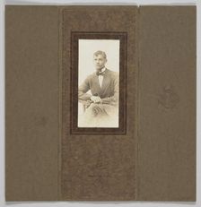 Photograph of Cpl. Lawrence Leslie McVey, ca. 1915. Creator: Unknown