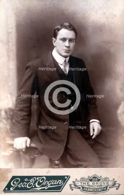 Photograph of Frank Edmund Page. Creator: Unknown.