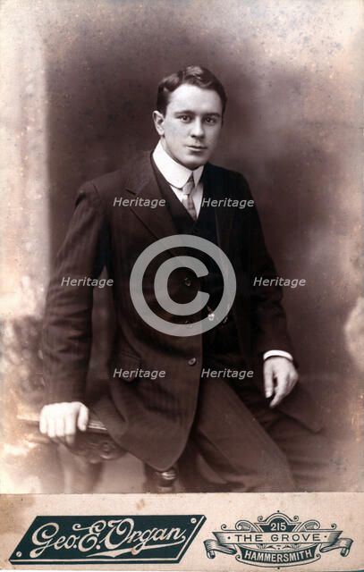 Photograph of Frank Edmund Page. Creator: Unknown.