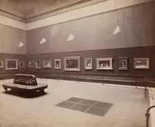 Photograph of Gallery I during the Exhibition of Works by the Late Sir Lawrence Alma-Tadema...1913. Creator: Henry Dixon & Son
