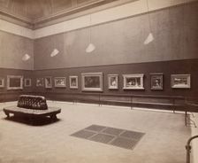 Photograph of Gallery I during the Exhibition of Works by the Late Sir Lawrence Alma-Tadema...1913. Creator: Henry Dixon & Son