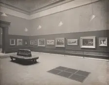 Photograph of Gallery I during the Exhibition of Works by the Late Sir Lawrence Alma-Tadem...1913. Creator: Henry Dixon & Son