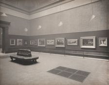 Photograph of Gallery I during the Exhibition of Works by the Late Sir Lawrence Alma-Tadem...1913. Creator: Henry Dixon & Son