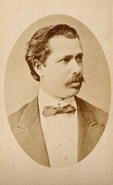 Photograph of Johann Schnitzler. Creator: Unknown