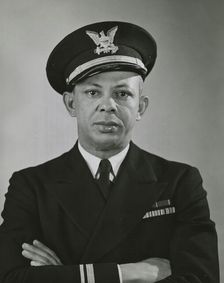 Photograph of Lieutenant Clarence Samuels of the United States Coast Guard, the..., 1939 - 1945. Creator: Naval Photographic Center