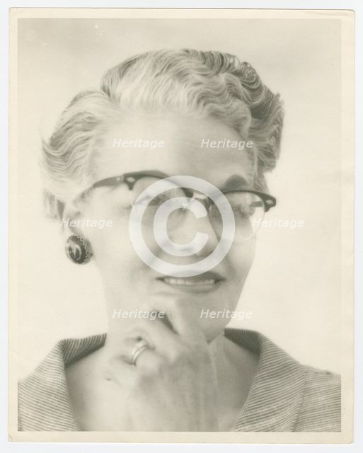 Photograph of Lollaretta Pemberton, 1940s. Creator: Unknown.