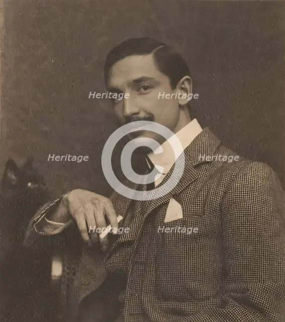 Photograph of Robert Brough, c1900s. Creator: Robert Brough.