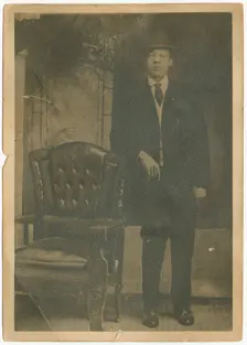 Photograph portrait of Samuel Grant, before 1926. Creator: Unknown