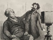 Photographe et photographiés. Creator: Honoré Daumier (French, 1808-1879)