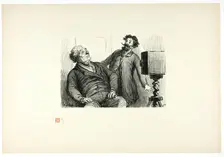 Photographes et photographiés, from Tirage Unique de Trente-Six Bois, 1862, printed 1920. Creator: Charles Maurand